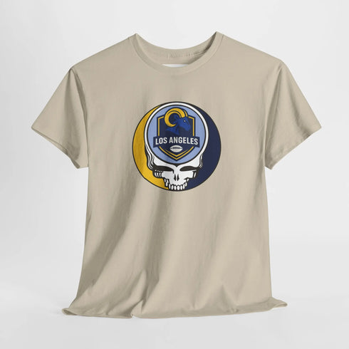 Grateful Dead - Los Angeles Rams Grateful Dead Steal Your Face T-Shirt - NFL - StealieShop